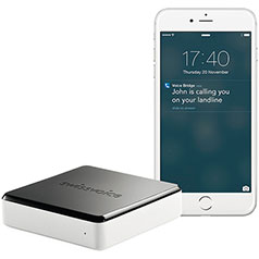Produktabbildung Swissvoice Voice Bridge, Festnetztelefonie über das Smartphone/Tablet (iOS und Android)